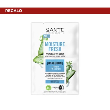 MASCARILLA FRESH HIDRATACION ACIDO HIALURONICO & ALOE VERA  REGALO  SANTE