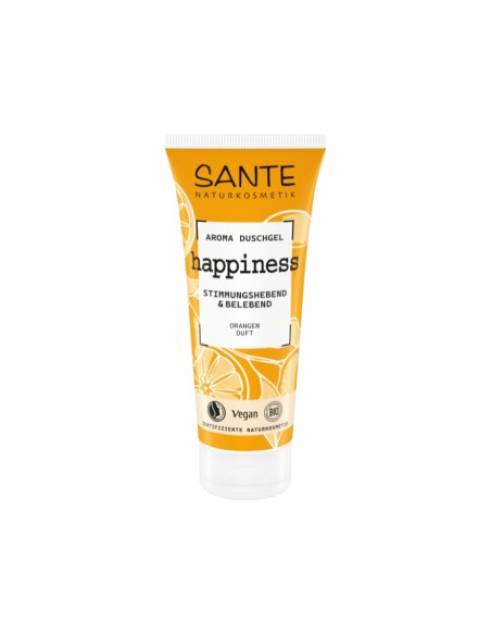Gel de ducha Happiness naranja Sante