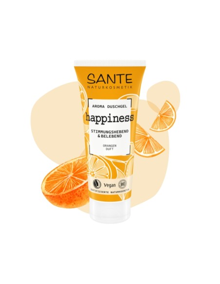 Gel de dutxa happiness taronja Sante