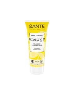 Gel de ducha Energy limón y naranja Sante 2