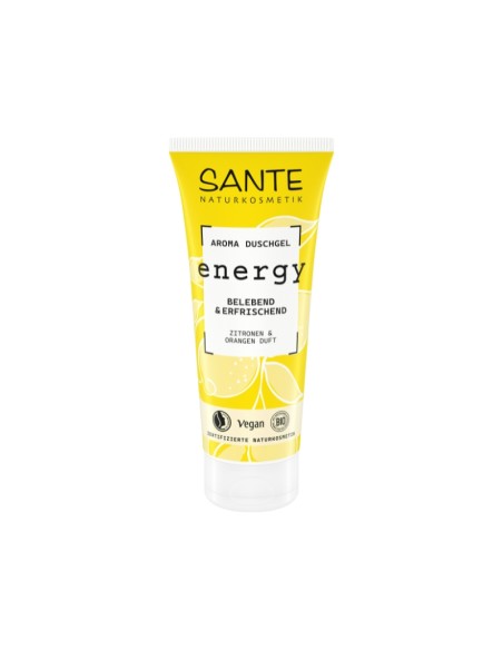 Gel de dutxa energy llimona & taronja Sante