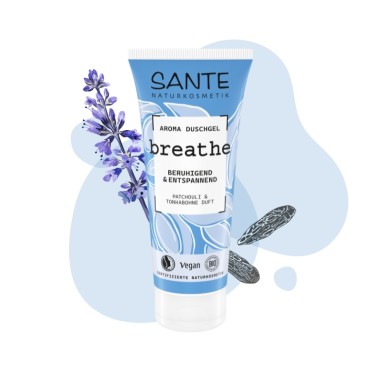 Gel de ducha Breathe Sante pachulí y tonka