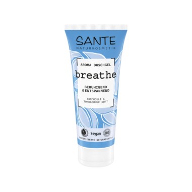 Sante gel de ducha Breathe con pachulí y tonka