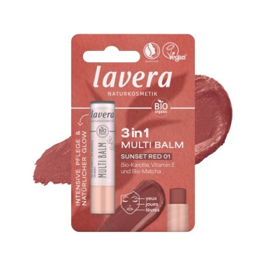 Bálsamo multiusos blister 01 sunset red lavera