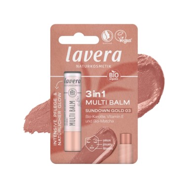 Bálsamo multiusos blister 03 sundown gold lavera
