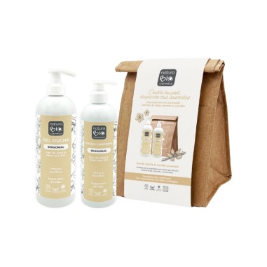 Pack corporal Sensorial + bolsa térmica NaturaBIO Cosmetics