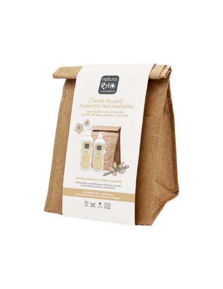 Pack corporal Sensorial + bolsa térmica NaturaBIO Cosmetics