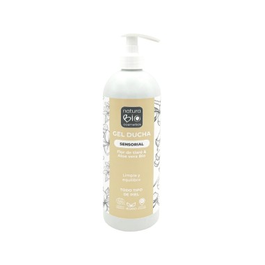 Gel ducha Sensorial flor tiaré & aloe vera Bio NaturaBIO Cosmetics