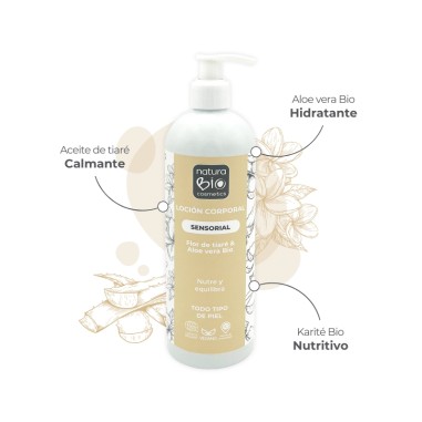 Loción corporal Sensorial flor tiaré...
