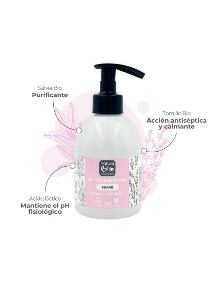 Gel higiene intima salvia & tomillo BIO NaturaBIO Cosmetics
