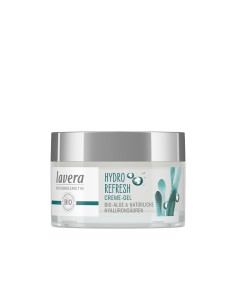 Crema gel hydro refresh algas y ácido hialurónico lavera