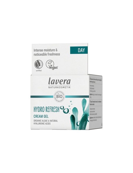 Crema gel Hydro Refresh algues i àcid hialurònic lavera