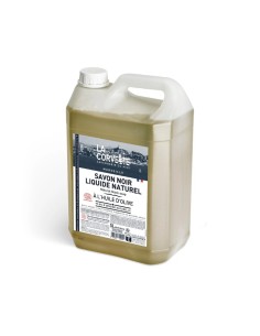 Jabón líquido negro bidón oliva La Corvette