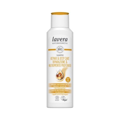 Champú natural reparación profunda con argán Bio de lavera en NaturaBIO Cosmetics