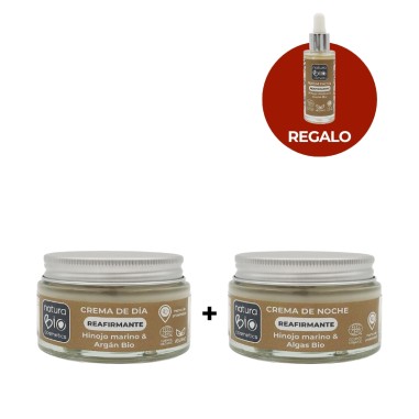 Promoción 3x2 Pack reafirmante día+noche. Regalo Sérum