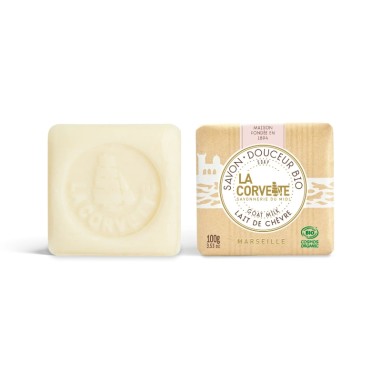 Jabón pastilla leche de cabra La Corvette