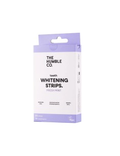 Tiras dentales blanqueadoras Menta fresca The Humble