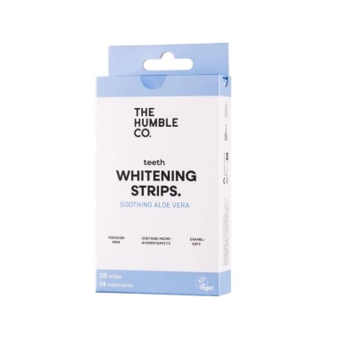 Tiras dentales blanqueadoras Aloe vera The Humble