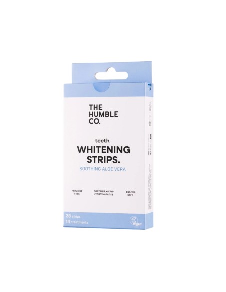 Tiras dentales blanqueadoras Aloe vera The Humble