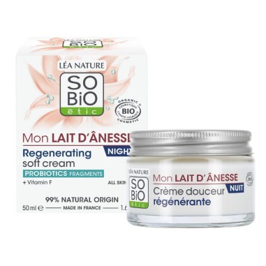 Crema nit regeneradora llet de burra...