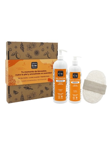 Pack higiene y cuidado corporal nutritivo NaturaBIO Cosmetics