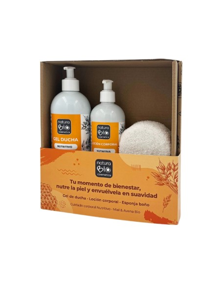 Pack higiene y cuidado corporal nutritivo NaturaBIO Cosmetics