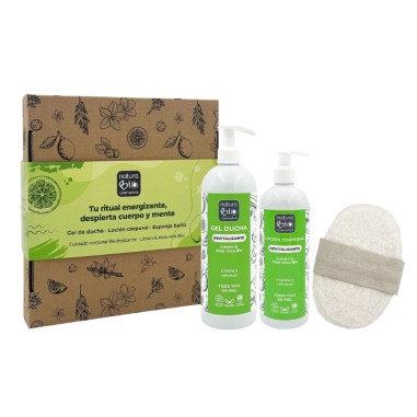Pack higiene y cuidado corporal revitalizante NaturaBIO Cosmetics