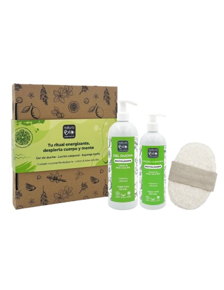 Pack higiene y cuidado corporal revitalizante NaturaBIO Cosmetics