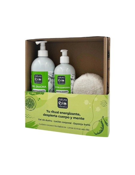 Pack higiene y cuidado corporal revitalizante NaturaBIO Cosmetics