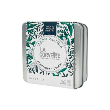 Caja Regalo metálica jabón Almendras...