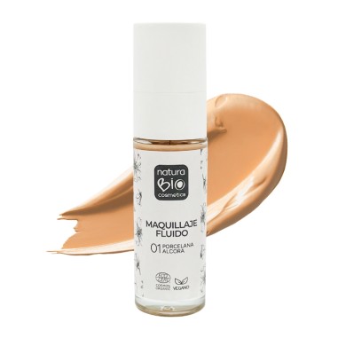Maquillaje fluido 01 porcelana Alcora...
