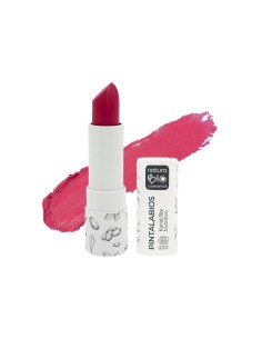 Pintalabios 01 Cerezo en Flor NaturaBIO Cosmetics con fórmula natural certificada Bio y acabado hidratante.