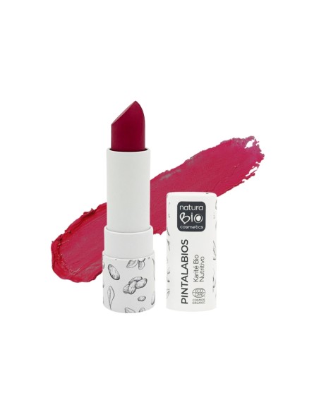 Pintalabios 03 geranio común NaturaBIO Cosmetics