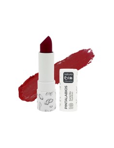 Pintalabios 04 Clavel Giralda NaturaBIO: rojo vibrante, hidratación Bio.