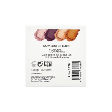 Sombra ojos 4 colores 03 Dunas...