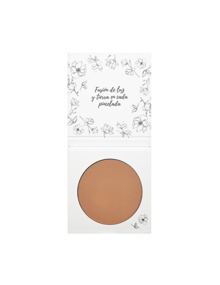 Maquillaje polvo compacto 02 beige Alboraya NaturaBIO Cosmetics