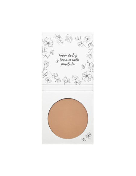 Maquillaje polvo compacto 03 Terracota La Bisbal NaturaBIO Cosmetics