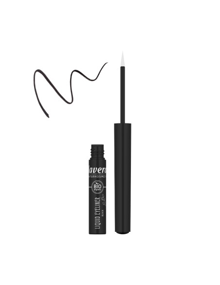 Eyeliner perfilador d'ulls líquid 01 black lavera
