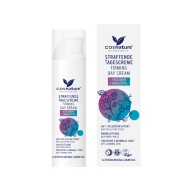 Crema día reafirmante ácido hialurónico & bakuchiol Cosnature