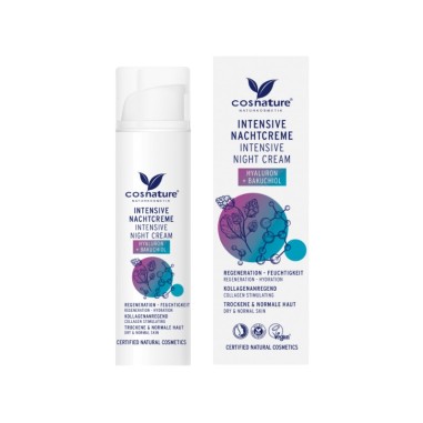 Crema noche reafirmante intensiva ácido hialurónico Cosnature