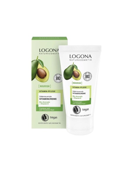 Crema vitamínica regenerant cel·lular advocat Bio Logona