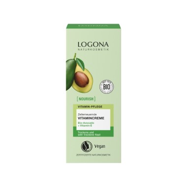 Caja de la Crema vitaminica regenerante celular Bio Logona