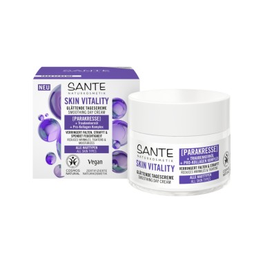 Crema día alisadora Skin vitality Sante