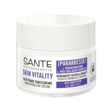 Crema día alisadora Skin vitality Sante