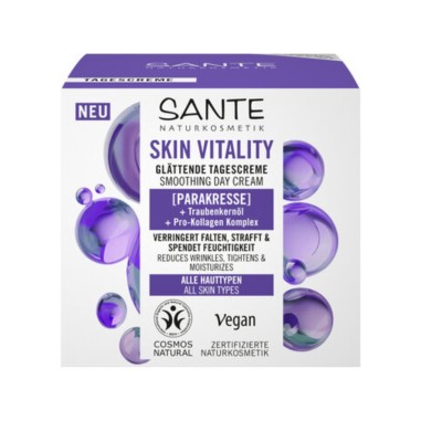 Crema dia allisadora Skin vitality Sante