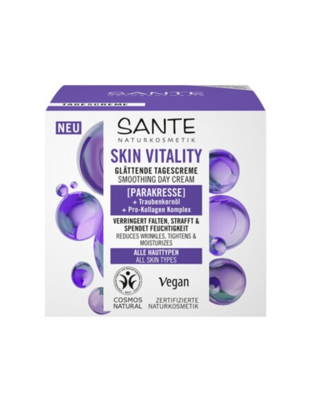 Crema día alisadora Skin vitality Sante