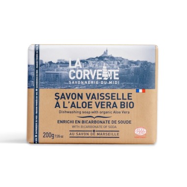 Lavaplatos en pastilla bicarbonato y aloe vera La Corvette