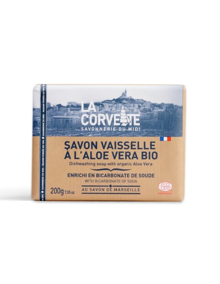 Lavaplats en pastilla bicarbonat i aloe vera La Corvette