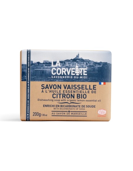 Sabó sòlid rentavaixelles bicarbonat & llimona La Corvette