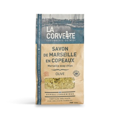 SACO JABON MARSELLA EN VIRUTAS OLIVA